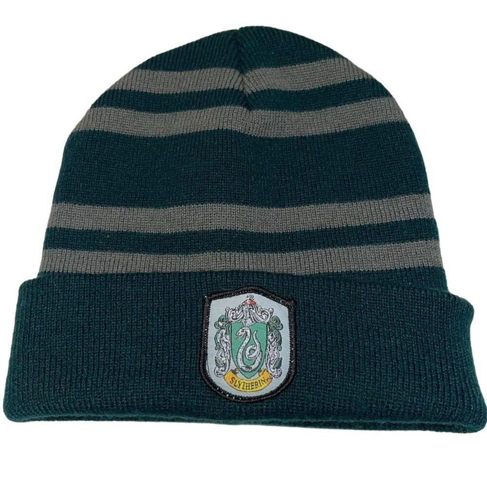 Harry Potter Slytherin‎ Green & Grey Skully / Beanie